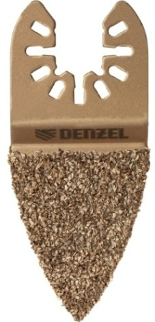 Насадка для реноватора Denzel 782 321 шлифовальная дельтовидная, hm, по плитке и дереву, [782321]