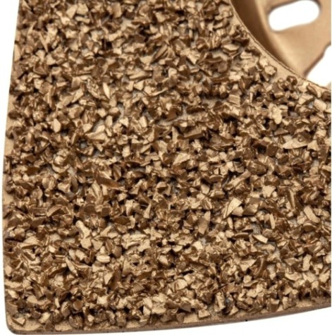 Насадка для реноватора Denzel 782 323 шлифовальная дельтовидная, hm, по плитке и дереву, [782323]