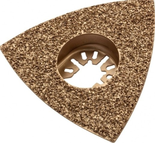 Насадка для реноватора Denzel 782 323 шлифовальная дельтовидная, hm, по плитке и дереву, [782323]