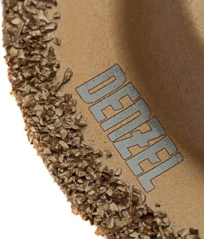 Насадка для реноватора Denzel 782 325 полукруг., hm, по плитке и дереву, 65 мм. [782325]