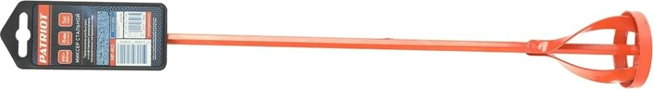 Насадка-миксер PATRIOT MP462 для лакокрасочных материалов и клея, 60x400 мм, хвостовик 8 мм [813012462]