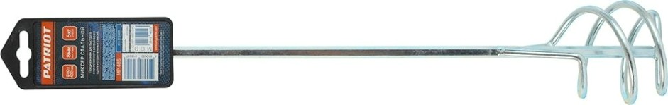 Насадка-миксер PATRIOT MP485 для сухих и строительных смесей, 80x400 мм, хвостовик 8 мм [813012485]