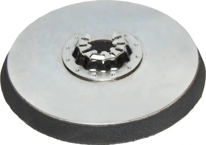 Насадка ПРАКТИКА для МФИ подошва круглая 115мм, VELCRO, БЕЗ отверст [918-306]