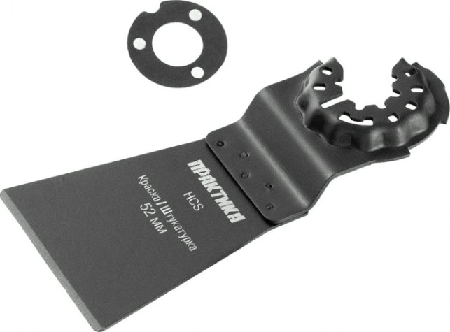 Насадка ПРАКТИКА для МФИ шабер прямой удлиненный, HCS, для снятия к и др. [910-577]