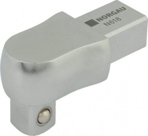 Насадка с неподвижным квадратом Norgau N618 хвостовик 14 х 18 мм, 1/2" [051111803]