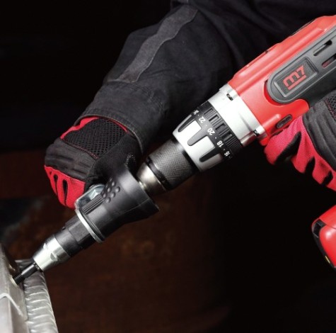 Насадка-заклепочник 1/4" MIGHTY SEVEN для резьбовых заклепок М6 - М10 [PB-9010]