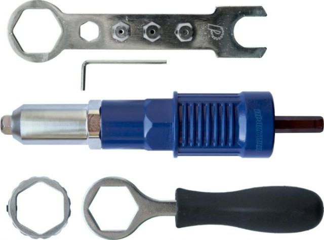 Насадка заклепочник ПРАКТИКА 28 мм 2,4-4,8 мм 8000Н 919-648 [919-648]