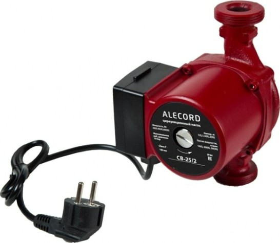 Насос циркуляционный ALECORD C-25/2 с кабелем [4640039482529]