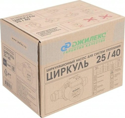 Насос циркуляционный ДЖИЛЕКС ЦИРКУЛЬ 25-40 [2540]