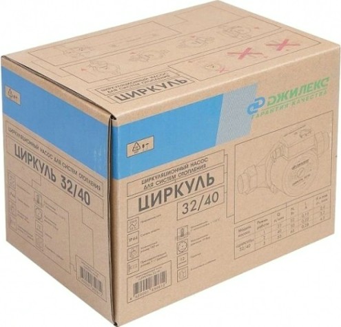 Насос циркуляционный ДЖИЛЕКС ЦИРКУЛЬ 32-40 [3240]