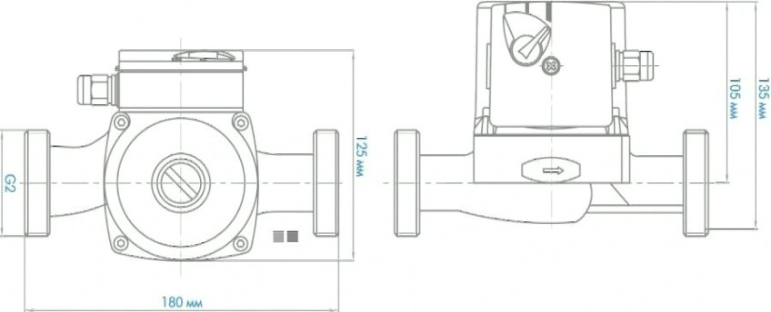 Насос циркуляционный ДЖИЛЕКС ЦИРКУЛЬ 32/60 PREMIUM [3261]