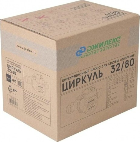 Насос циркуляционный ДЖИЛЕКС ЦИРКУЛЬ 32-80 [3280]