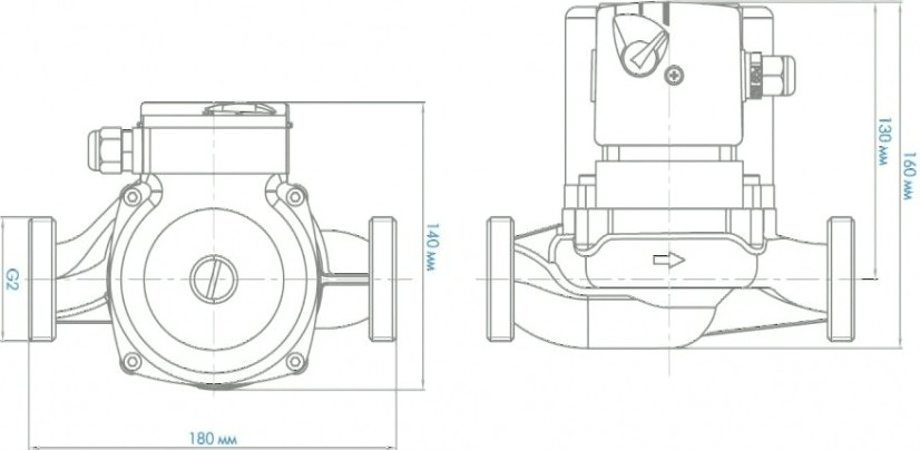 Насос циркуляционный ДЖИЛЕКС ЦИРКУЛЬ 32/80 PREMIUM [3281]