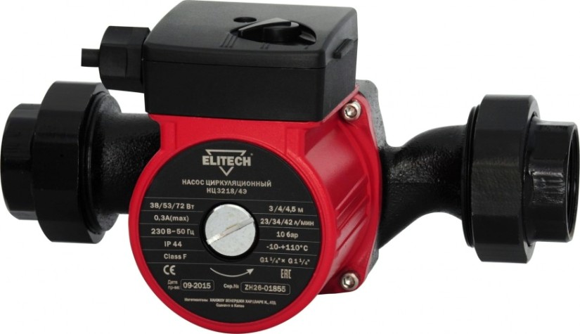 Насос циркуляционный ELITECH НЦ 3218/4Э [180469]