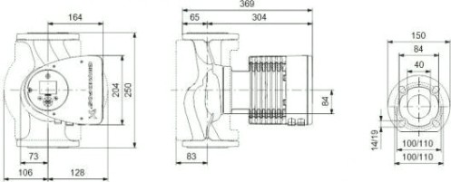 Насос циркуляционный GRUNDFOS MAGNA3 40-120F 97924270 [НС-1022860]