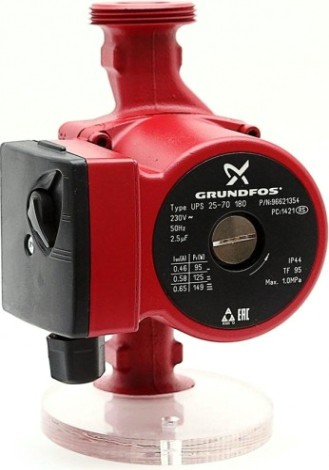 Насос циркуляционный GRUNDFOS UPS 25- 70 96621354 [НС-0027418]