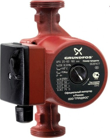 Насос циркуляционный GRUNDFOS UPS 40- 50 FN 95906422 [НС-0086299]