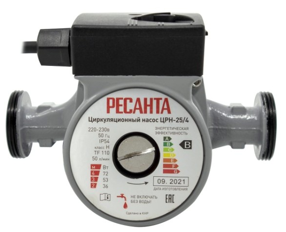 Насос циркуляционный Ресанта ЦРН-25/4 [77/7/1]