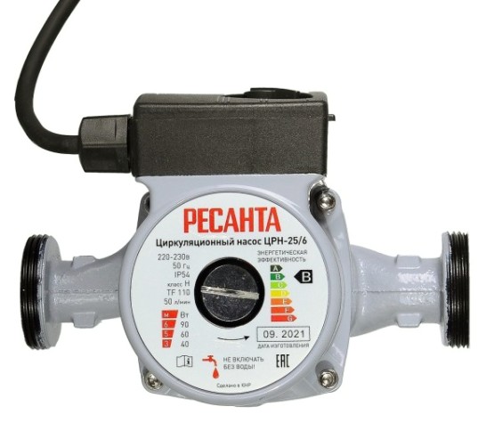 Насос циркуляционный Ресанта ЦРН-25/6 [77/7/2]