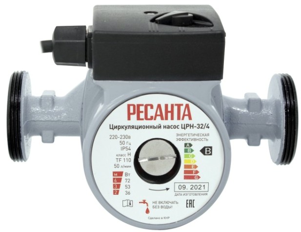 Насос циркуляционный Ресанта ЦРН-32/4 [77/7/3]