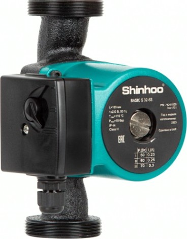 Насос циркуляционный SHINHOO BASIC S 32-4S 180 [НС-1514897]
