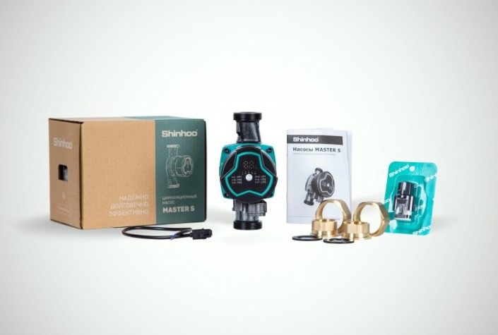 Насос циркуляционный SHINHOO MASTER S 25-6 180 [НС-1514903]