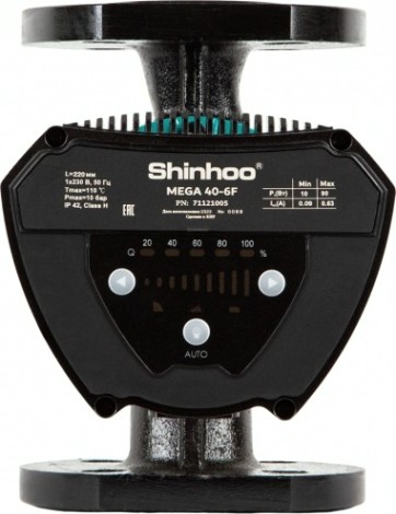 Насос циркуляционный SHINHOO MEGA 40-6F [71121005]