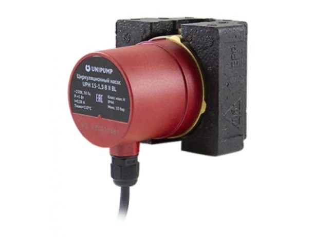 Насос циркуляционный UNIPUMP UPH 15-1.5 B II BL (гвс) [81435]
