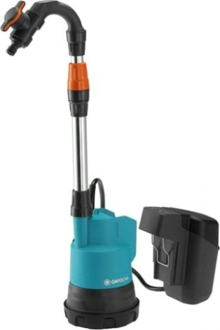 Насос для бочек GARDENA 2000/2 18V P4A без аккмулятора 14602-55.000.00 [14602-55.000.00]