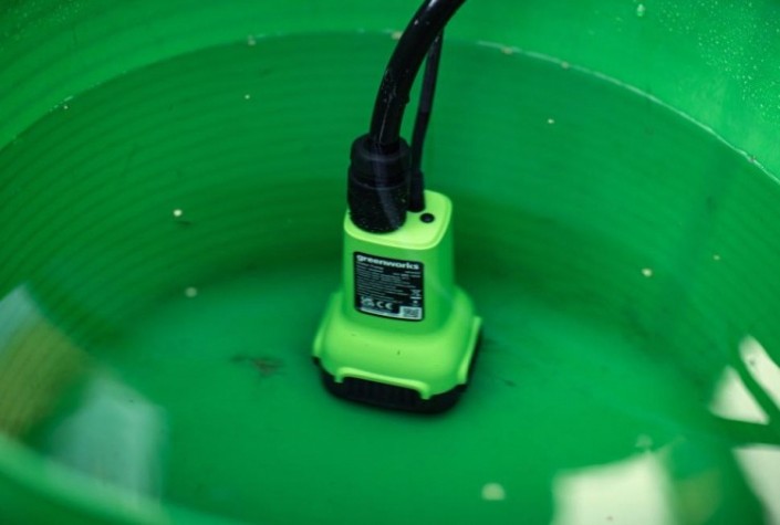 Насос для бочек GREENWORKS G24SWP аккумуляторный, без АКБ и ЗУ, 3401007 [3401007]