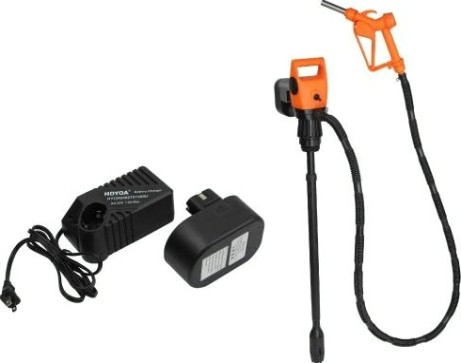 Насос для масла GROZ GR45508 12V, для бочек и еврокубов с аккумулятором Насос для масла GROZ GR45508 12V, для бочек и еврокубов с аккумулятором