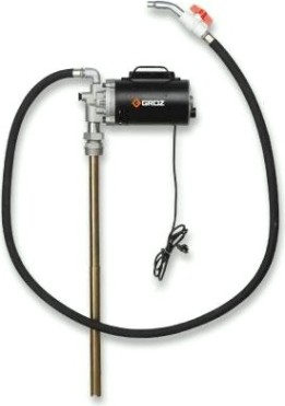 Насос для масла GROZ OPM/12 электрический, бочковой 12V GR45560 [GR45560]