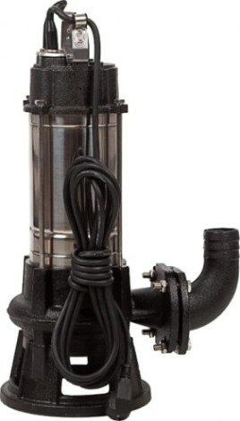Насос дренажный Denzel FP1800-KS фекальный [99806]