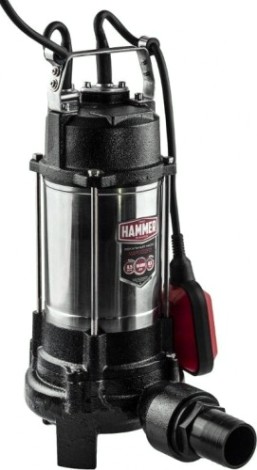 Насос дренажный Hammer NAP1100FD фекальный с ножами для измельчения [131-056]