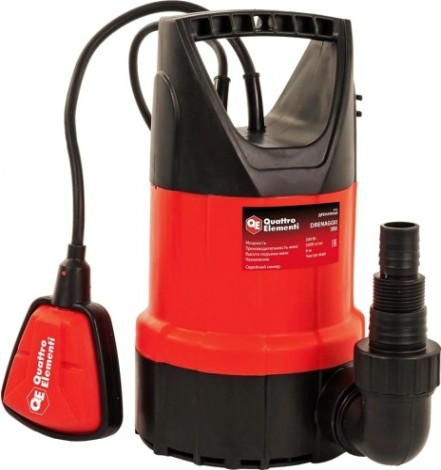 Насос дренажный QUATTRO ELEMENTI DRENAGGIO 300 [241-185]