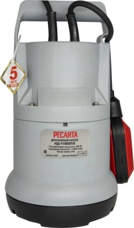 Насос дренажный Ресанта НД-11000П/5 [77/2/3]