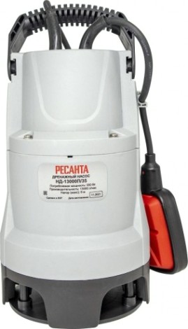 Насос дренажный Ресанта НД-13000П/35 [77/2/5]