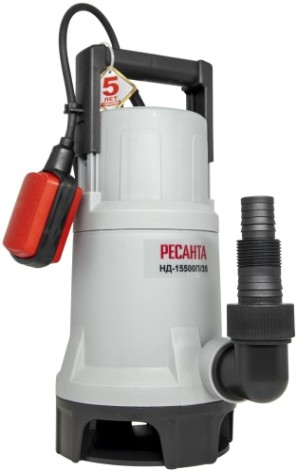 Насос дренажный Ресанта НД-15500П/35 [77/2/6]