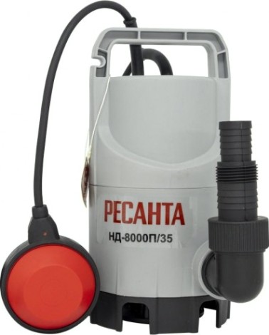 Насос дренажный Ресанта НД- 8000П/35 [77/2/1]