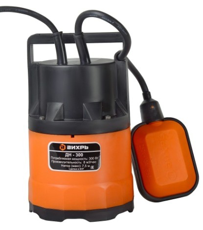 Насос дренажный ВИХРЬ ДН- 300 [68/2/6]