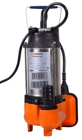 Насос дренажный ВИХРЬ ФН- 250А фекальный [68/5/7]
