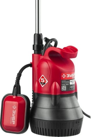 Насос дренажный ЗУБР НПБ-300 бочковой