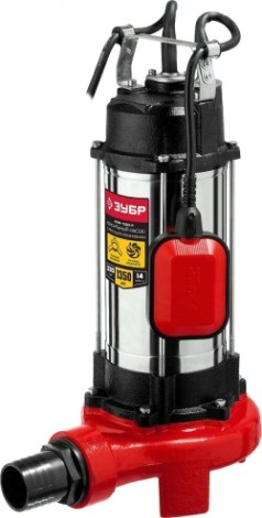 Насос дренажный ЗУБР НПФ-1350 с режущим механизмом [НПФ-1350-Р]