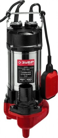 Насос дренажный ЗУБР НПФ- 450 [НПФ-450]