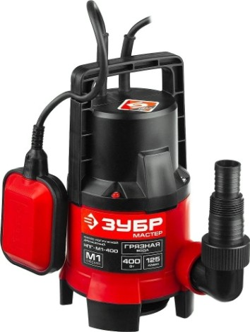 Насос дренажный ЗУБР НПГ-М1-400 Насос дренажный ЗУБР НПГ-М1-400