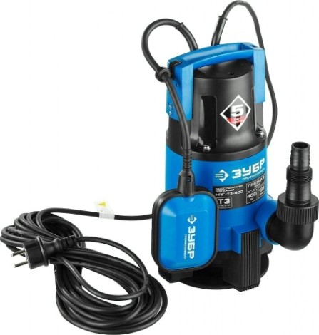 Насос дренажный ЗУБР НПГ-Т3- 400 [НПГ-Т3-400]