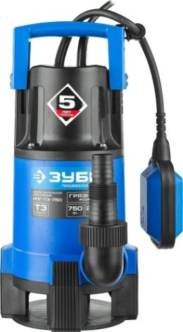 Насос дренажный ЗУБР НПГ-Т3- 750 [НПГ-Т3-750]