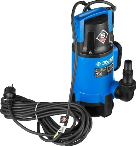 Насос дренажный ЗУБР НПГ-Т3- 900 [НПГ-Т3-900]