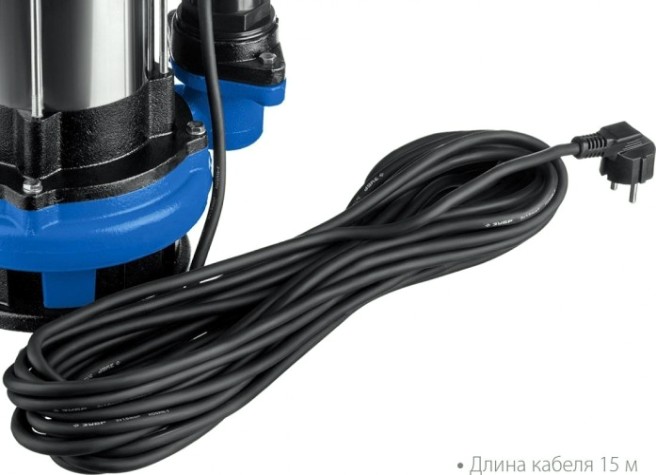 Насос дренажный ЗУБР НПГ-Т5-1500 Насос дренажный ЗУБР НПГ-Т5-1500