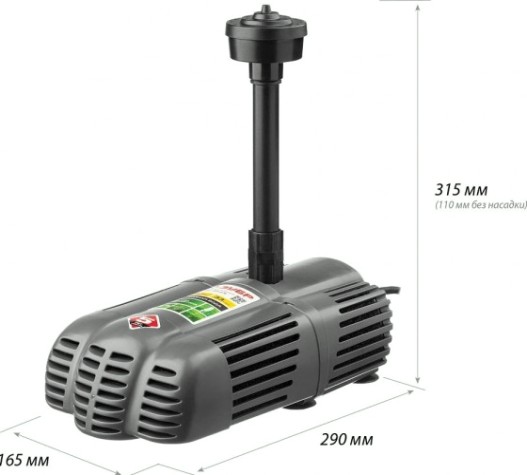 Насос фонтанный ЗУБР ЗНФГ-33-2.5
